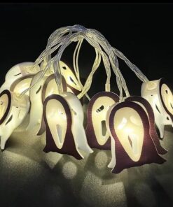 Guirnalda de luces led para decoración de Halloween 10 piezas 2 metros